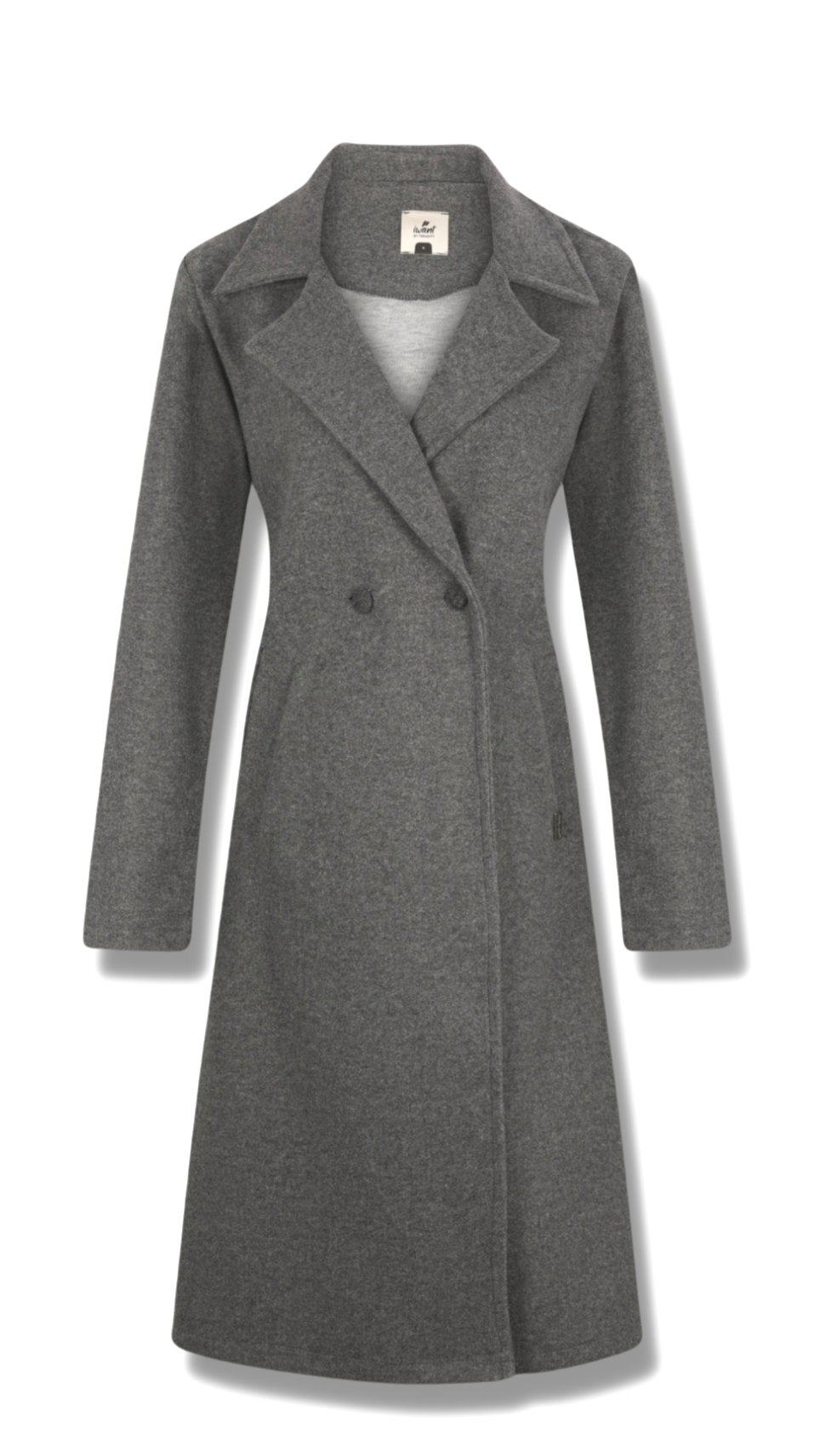 Jane Coat Charcoal (Size L and XL)