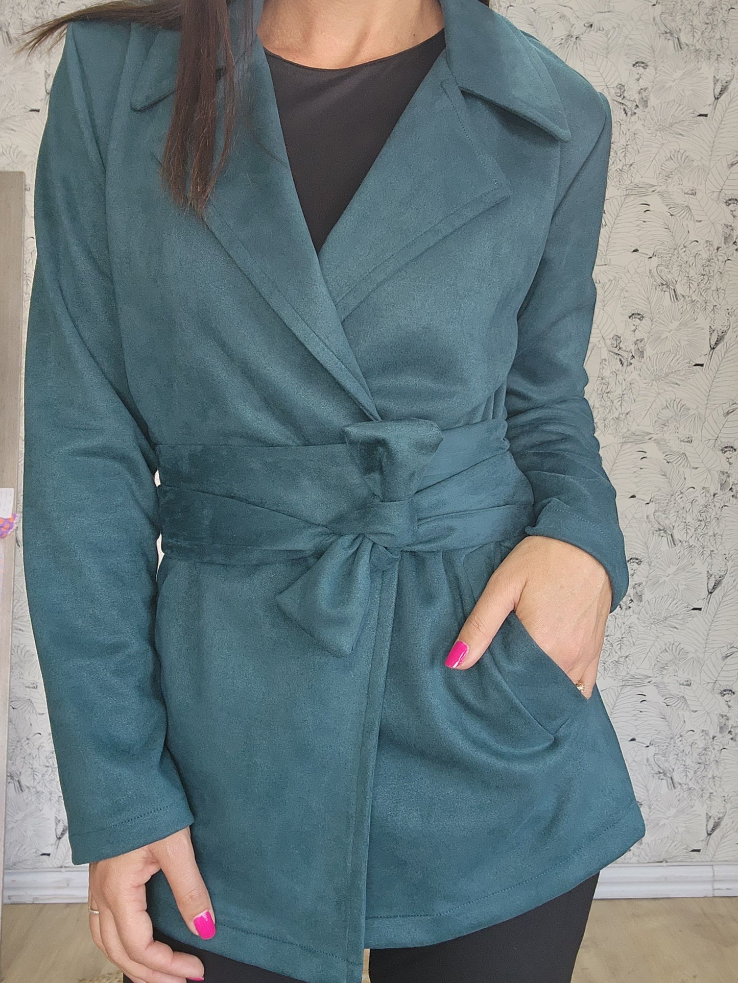 Amy Blazer Teal (Size L only)