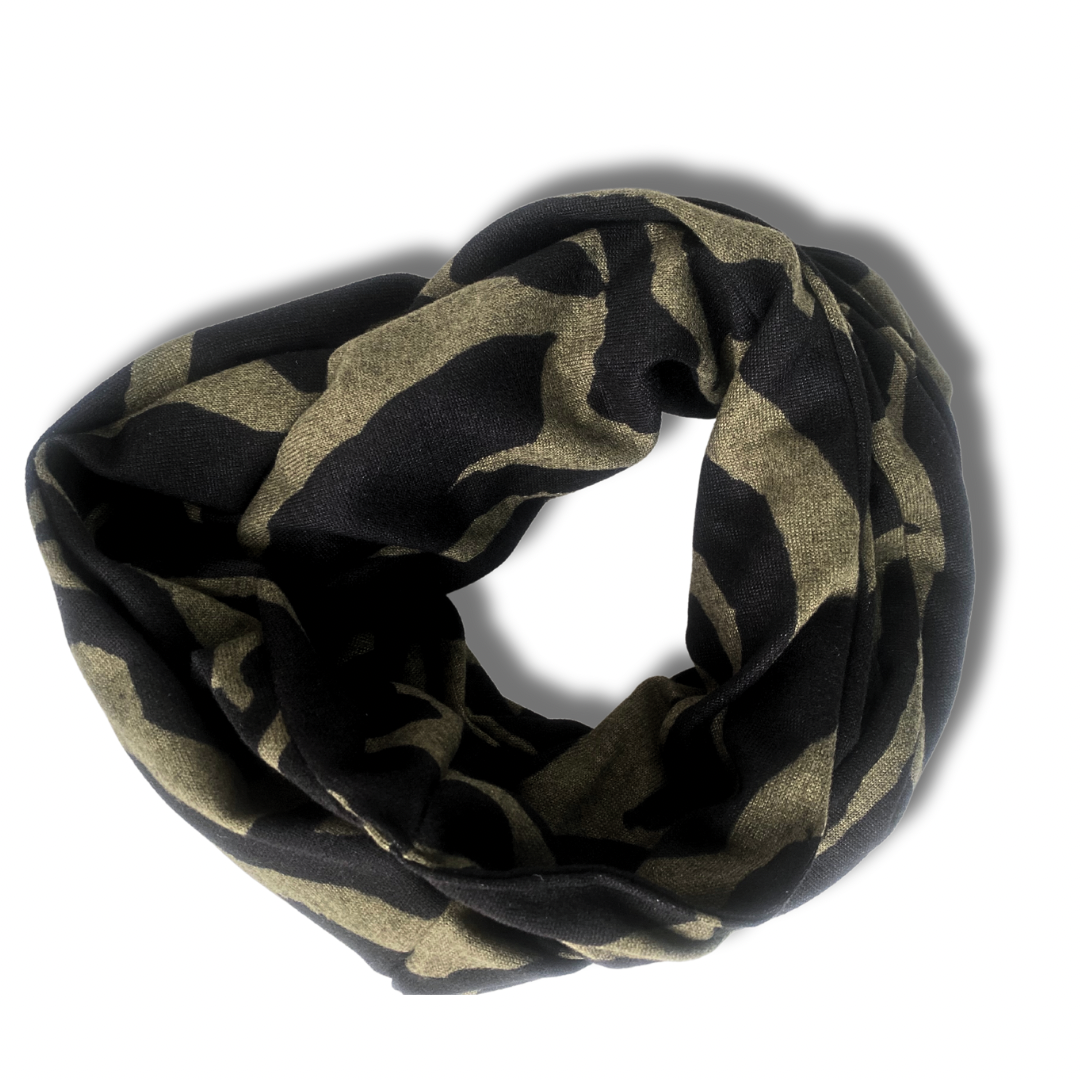 Snood Scarf Zebra Jungle