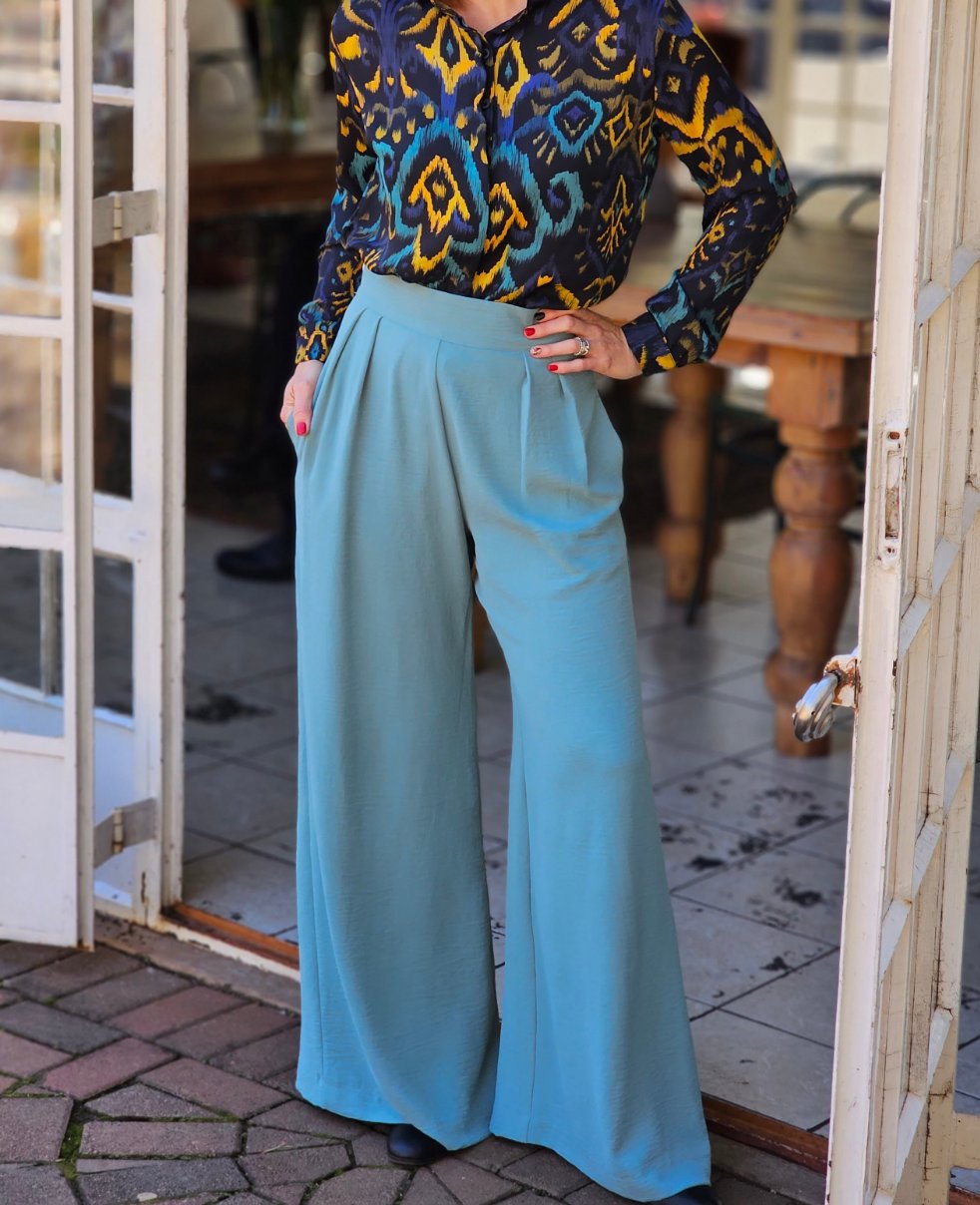Delia Mint Pants (Size 34 only)