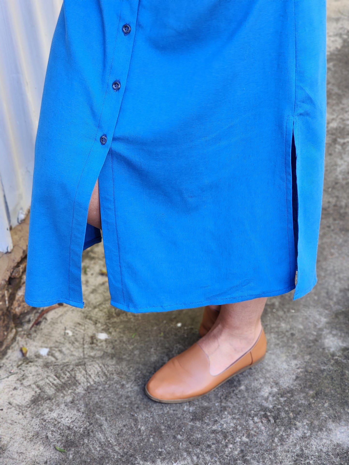 Willow Dress Azure Blue