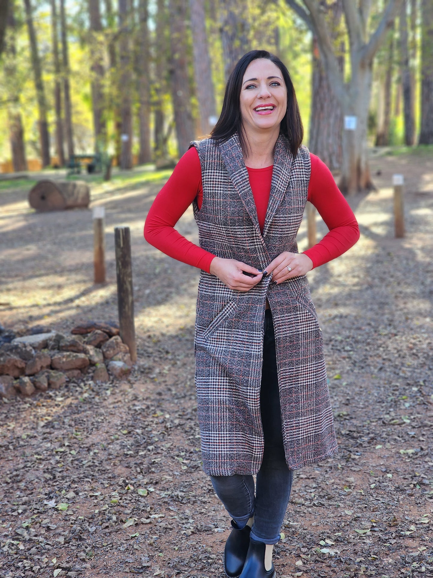 Kim Coat Charity Check