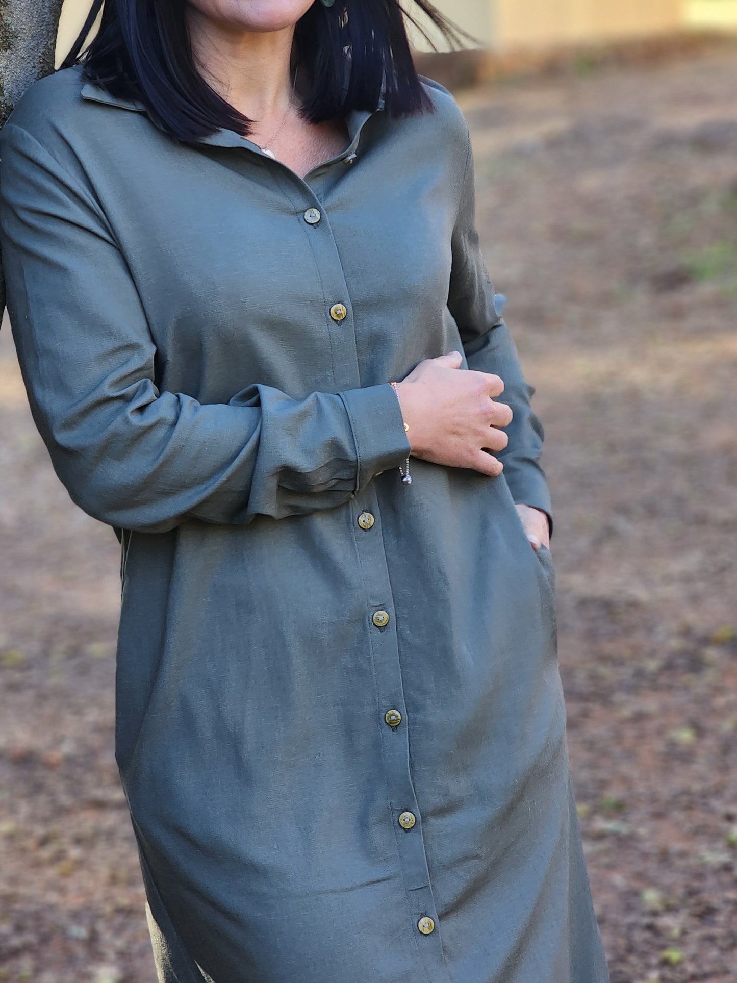 Willow Dress Olive