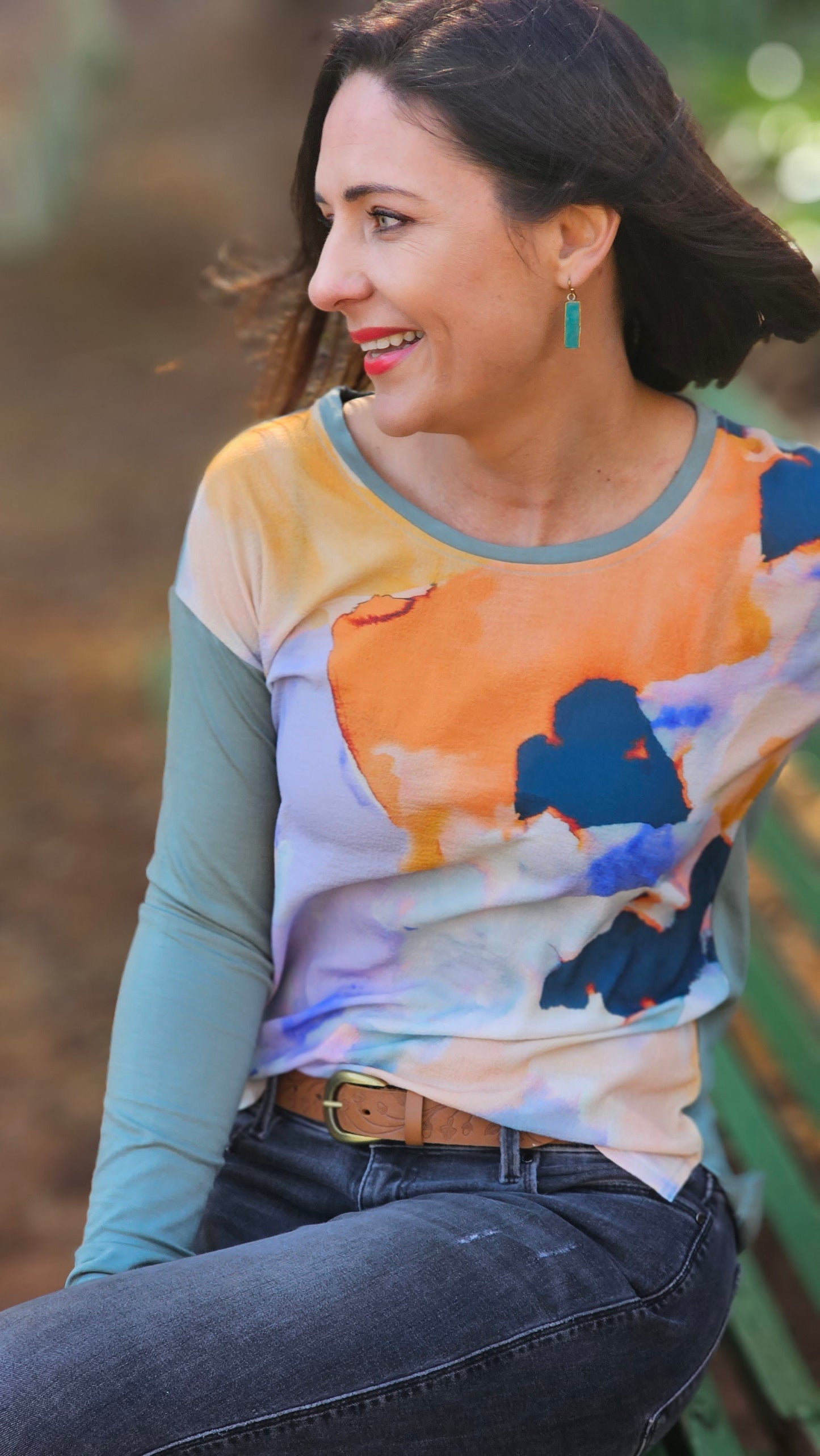 Milla Watercolor Long Sleeve