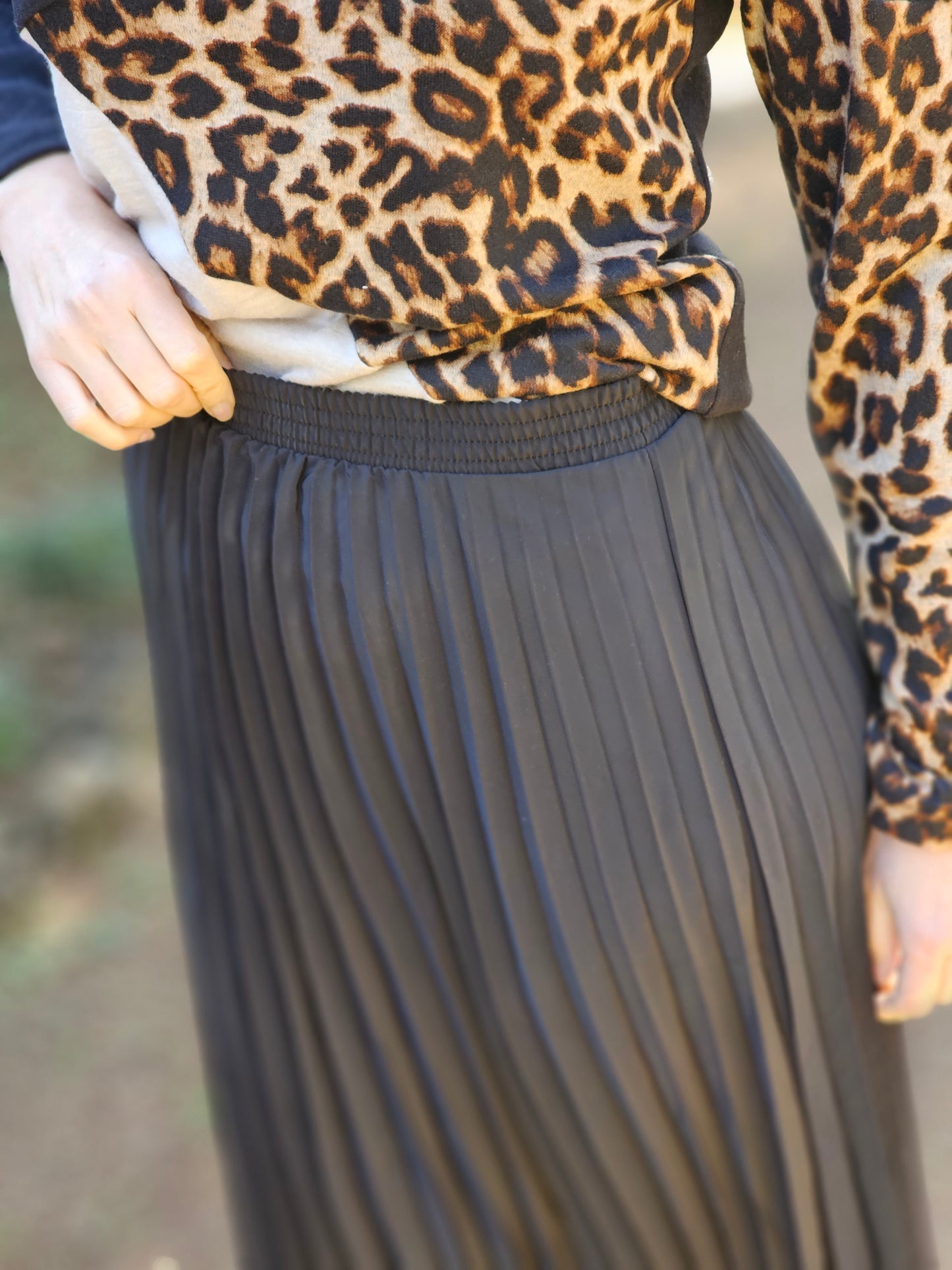 Betty Pleated Skirt (only XL-2XL)