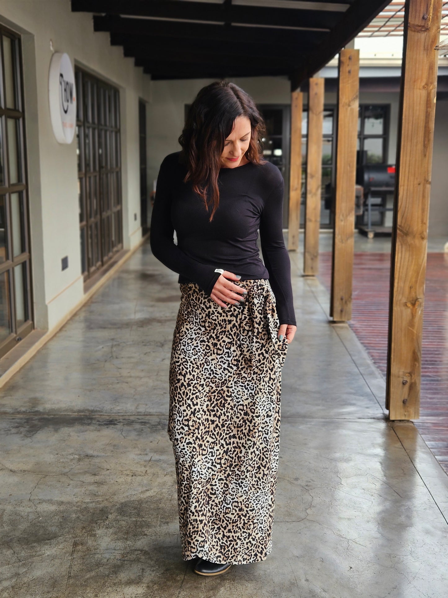 Belize Wrap Skirt Go Wild