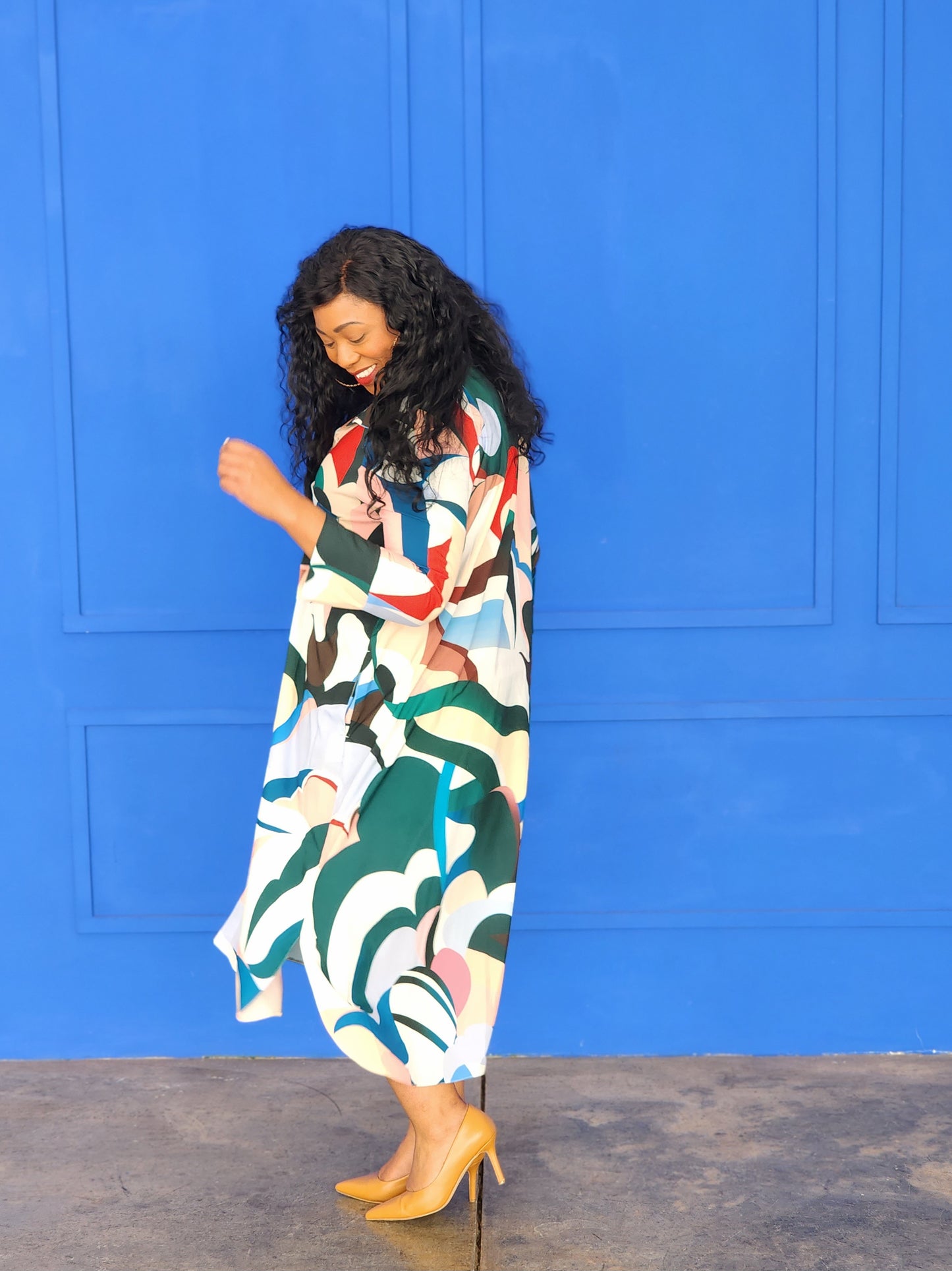 Savannah Graphic Dress