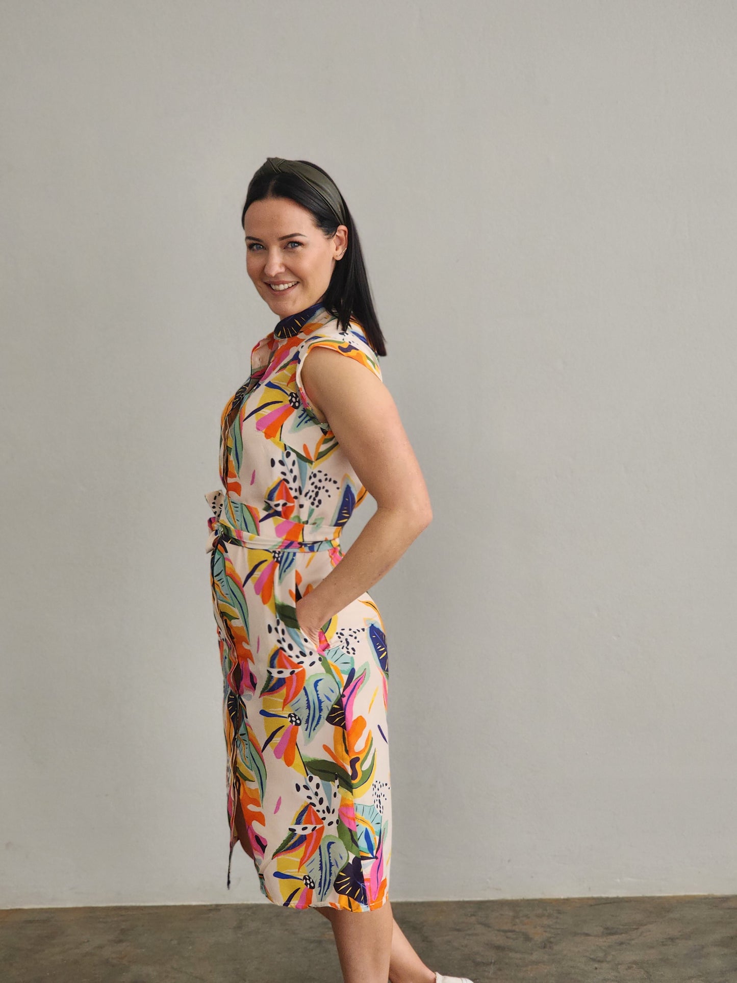 Adeline Exotic Dress (Size 34 left)