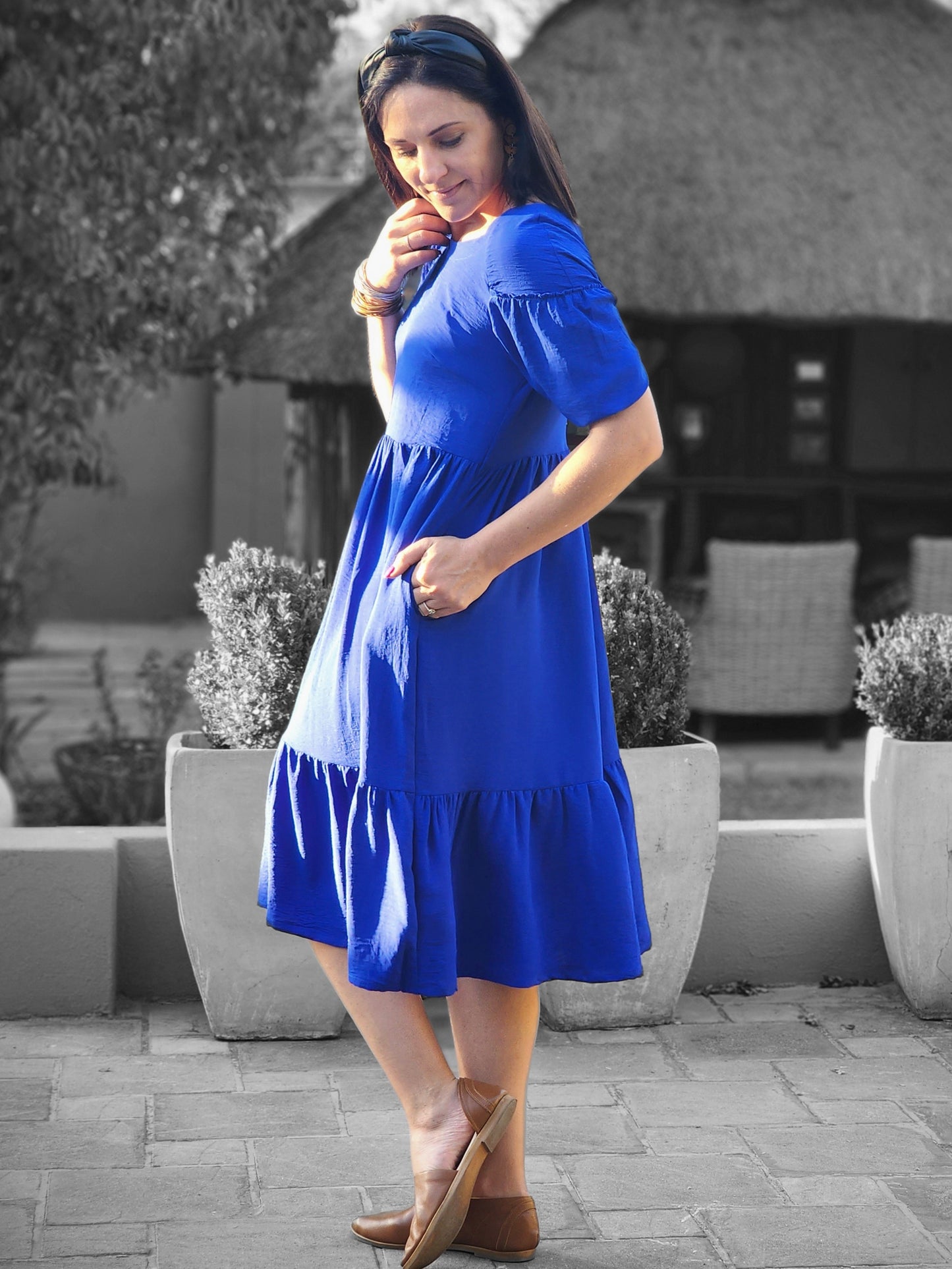 Bonita Blue Dress