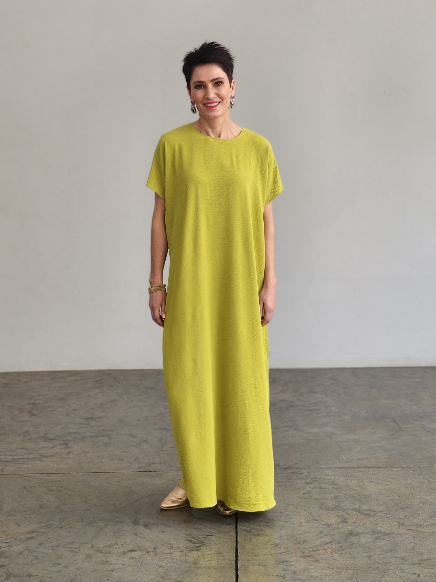 Abah Green Lime Dress (4-5 days)
