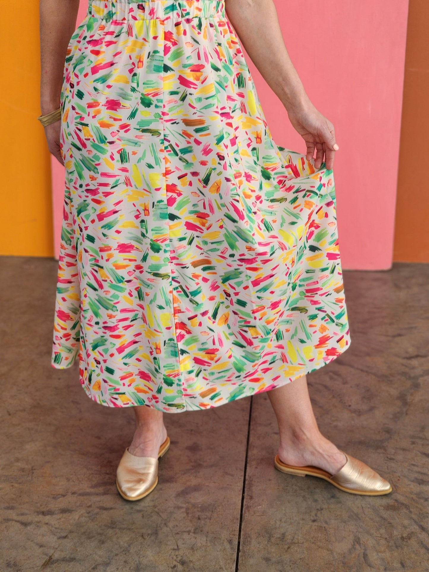 Florance dress Sprinkles white