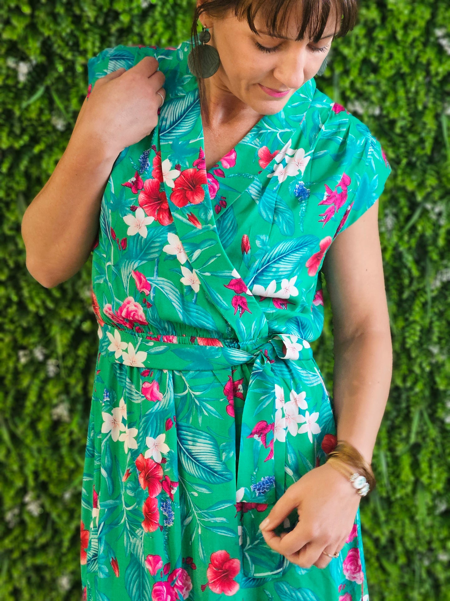 Minka Hawaiian Green (Size 34,38,40)