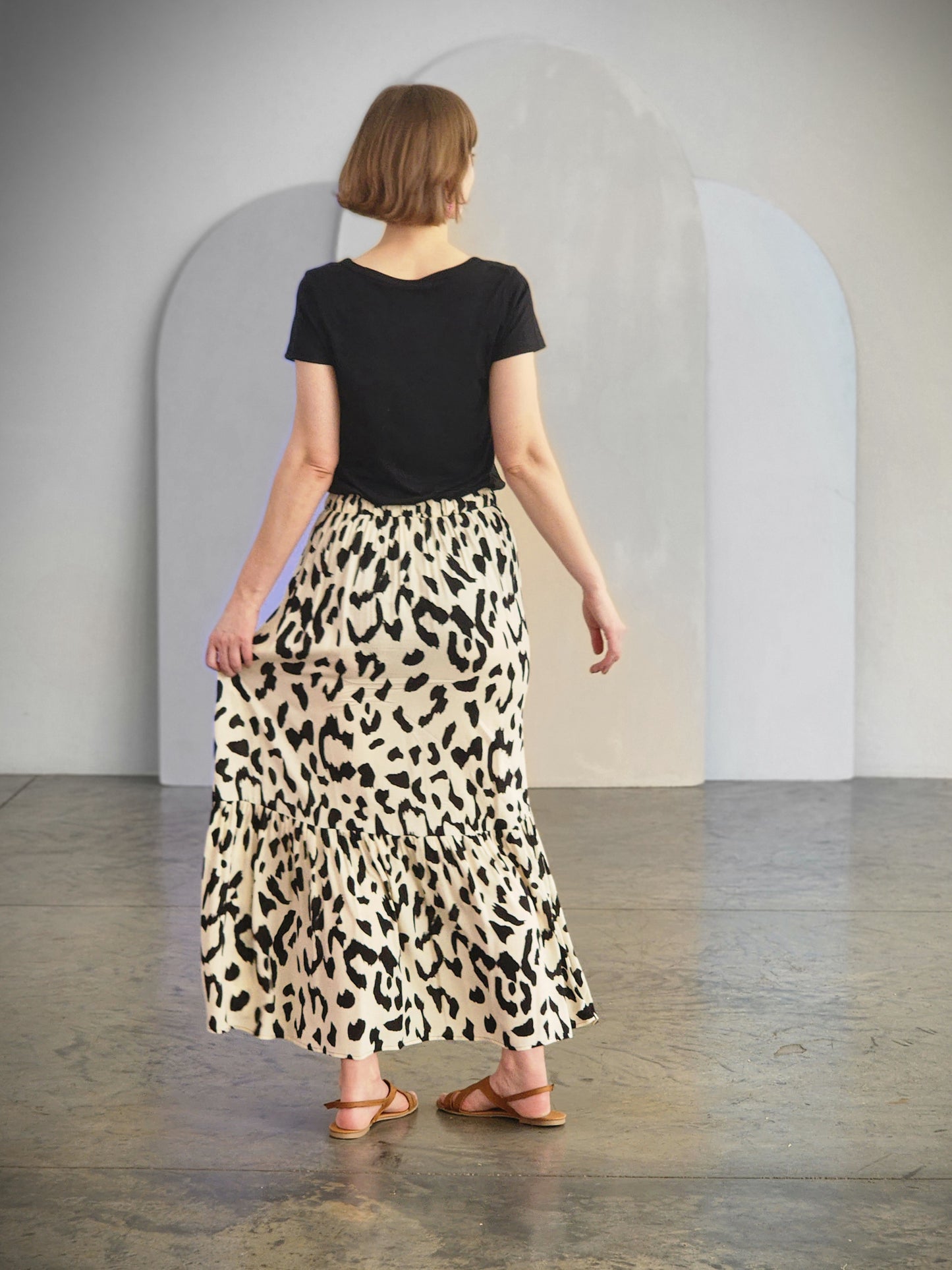 Erin Skirt Black & White