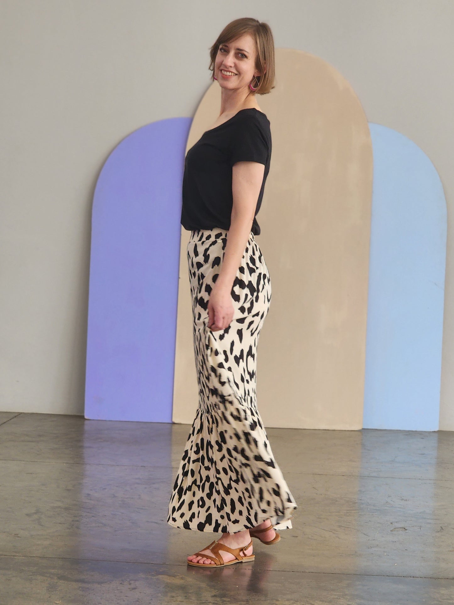 Erin Skirt Black & White