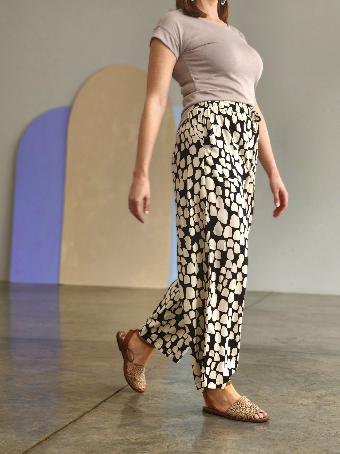 Laurel Mono Trousers (Size S left)