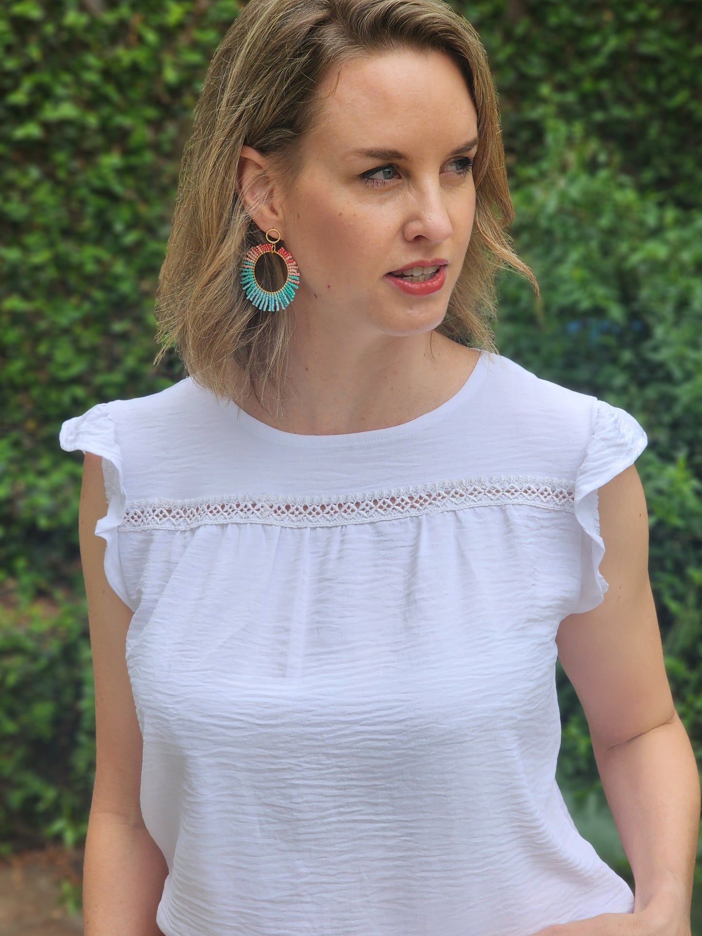 Amanda White Lace