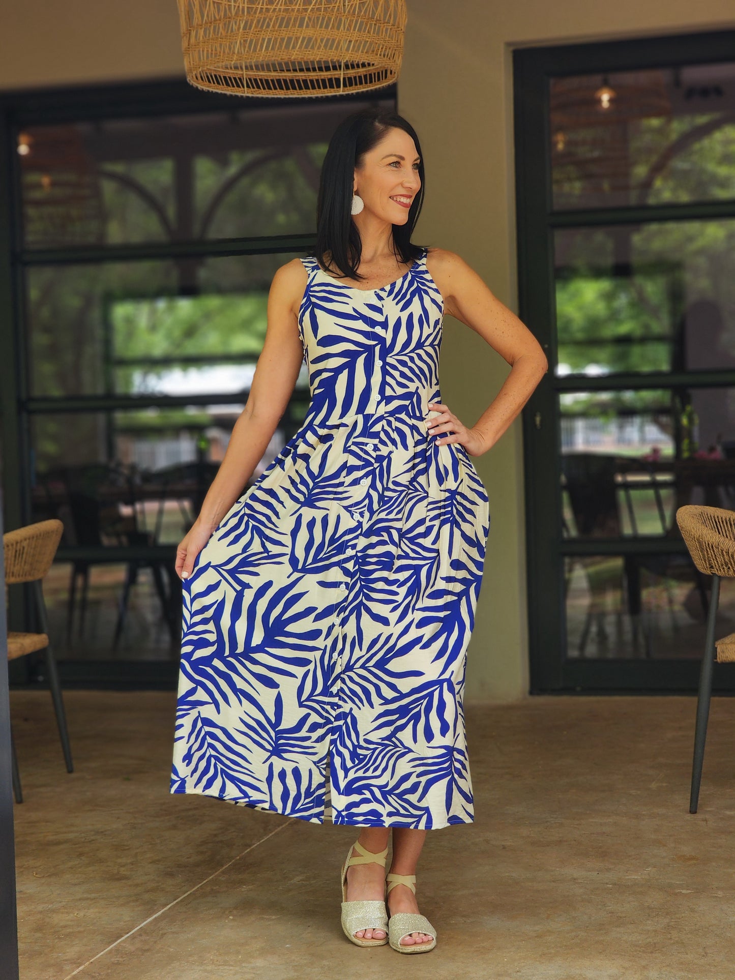Steph Dress Fern