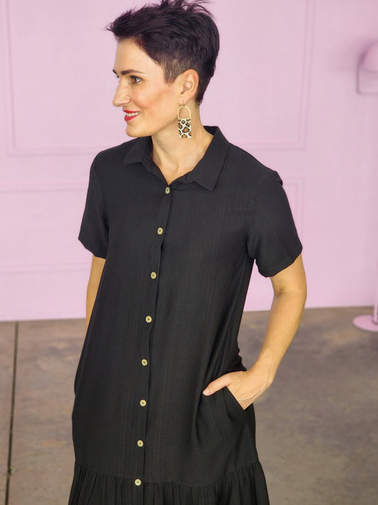 Sienna Black Dress (Size 38)