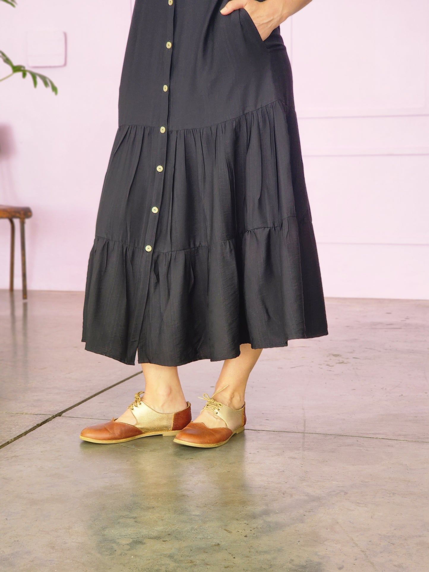 Sienna Black Dress (Size 38)