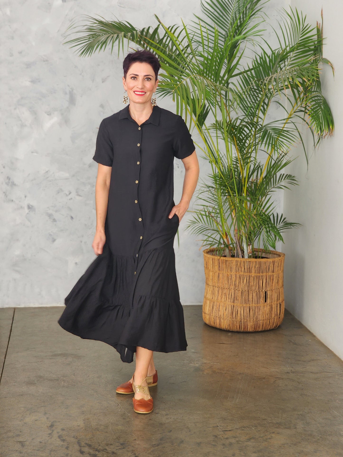Sienna Black Dress (Size 38)