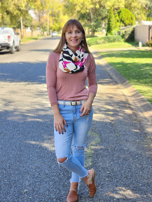 Gia Nude Rose Vest (Size XS, XL &2XL)