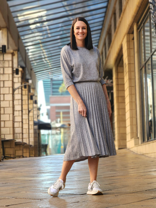 Kimberly Top Mercury (Size XS&S)