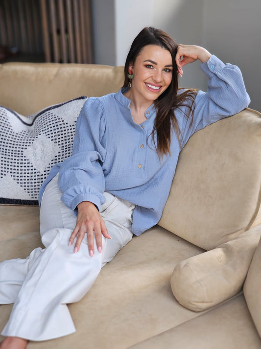 Bianca Blouse Storm