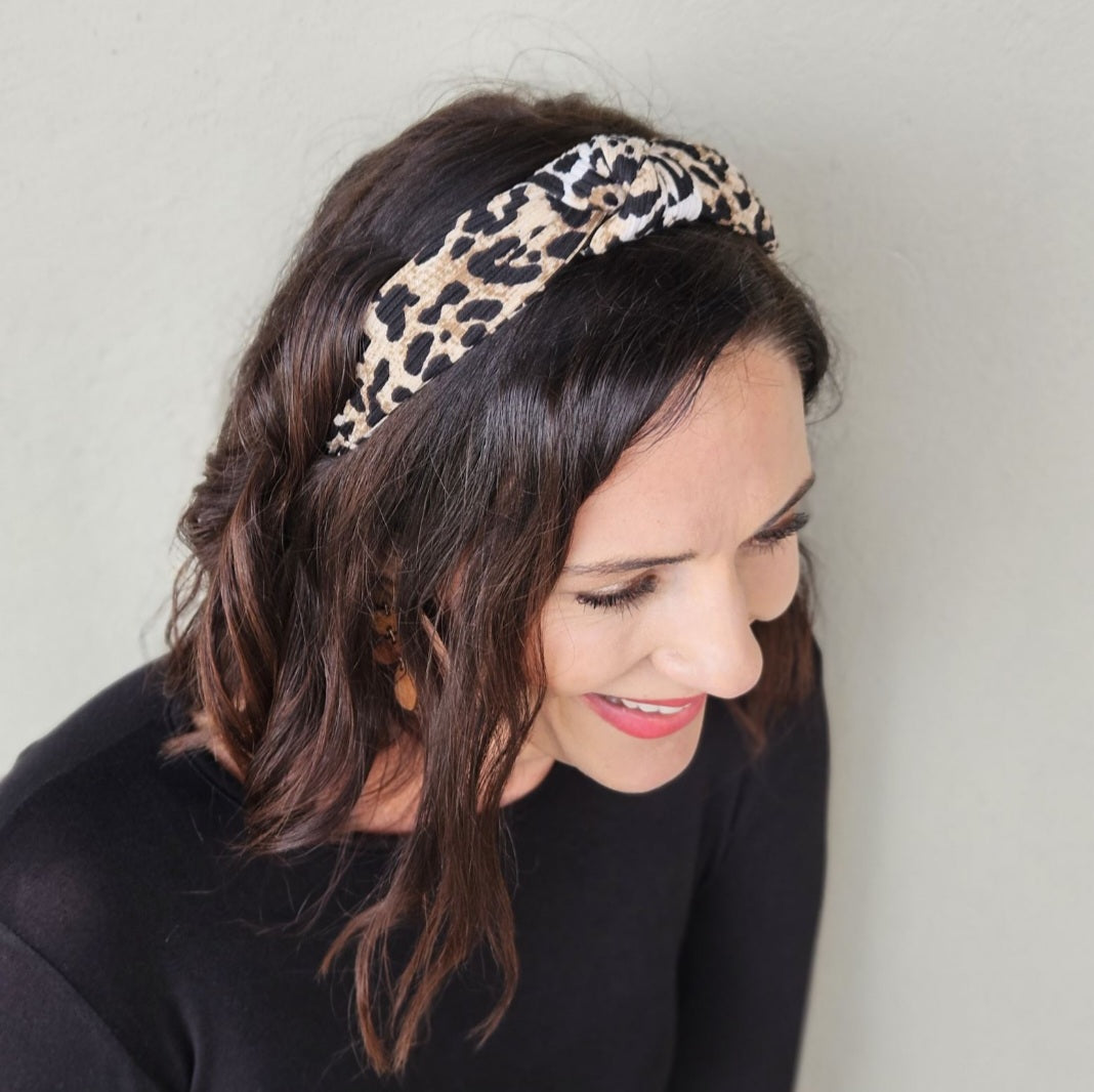 Leopard Aliceband