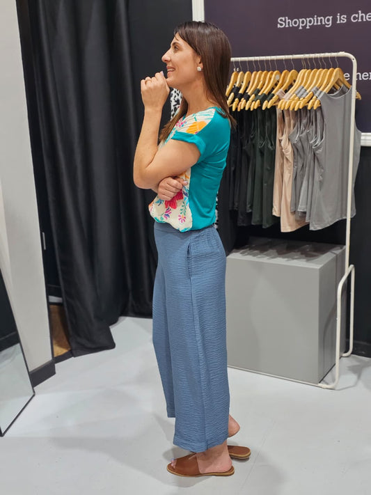 Sandra Pants Storm Blue