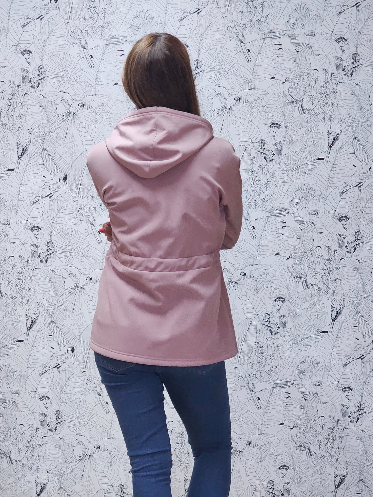 Anika Mini Hoodie Soft Shell Rose Dust