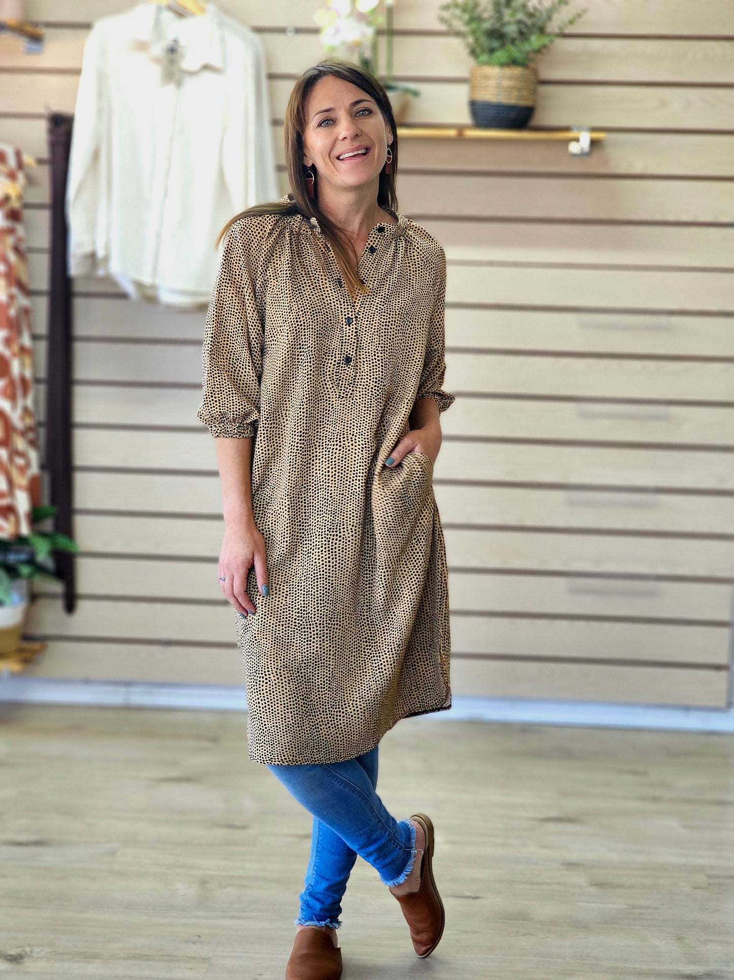Dekota Dress Porcini (Size XS)