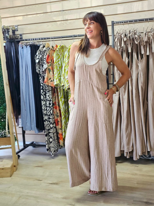 Ash Jumpsuit Oak Pin