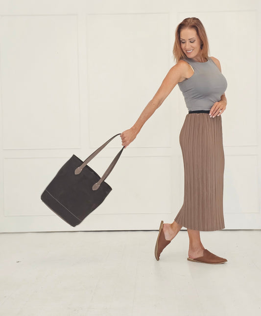 Cari Slinky Top Silver