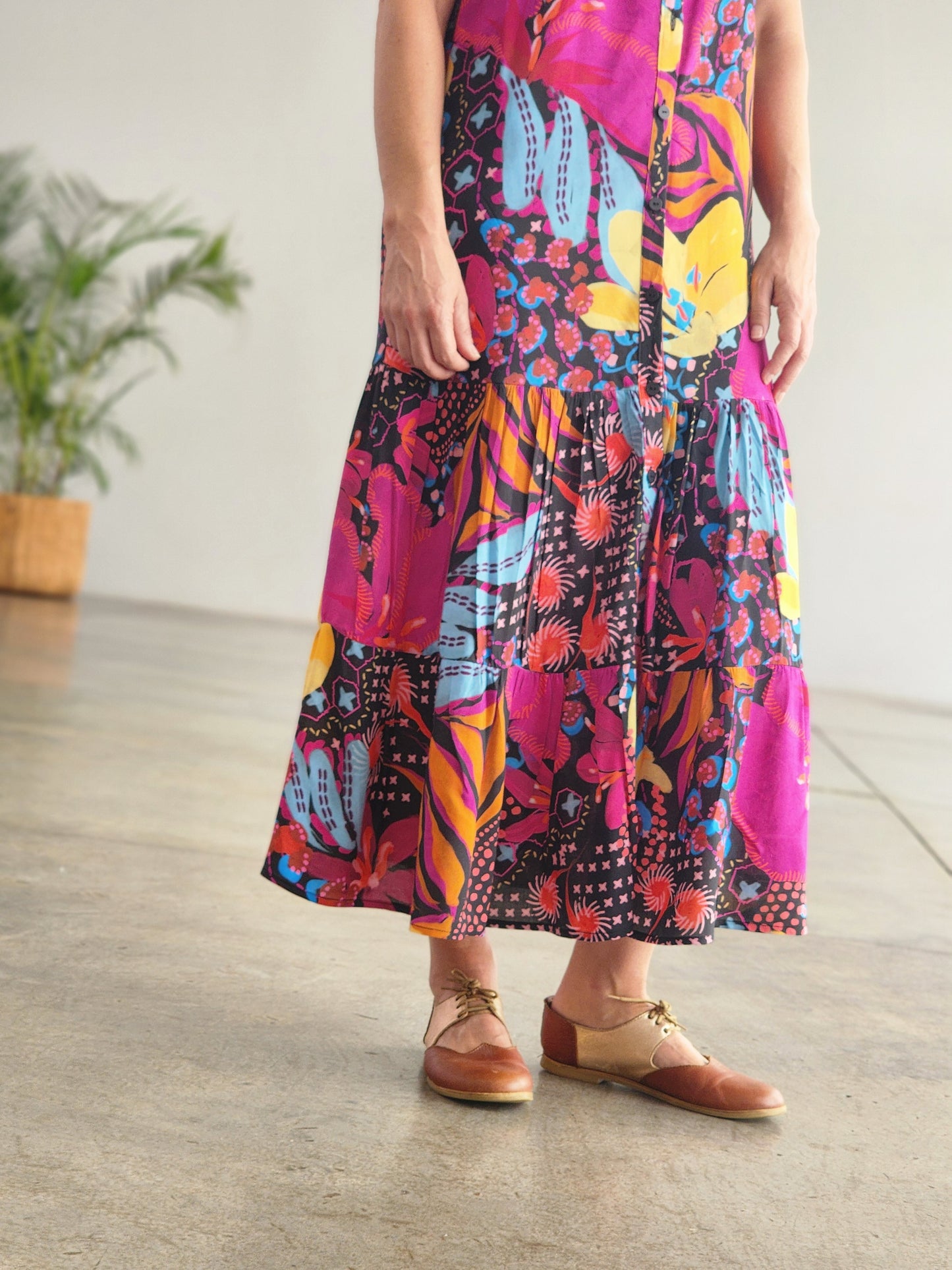 Sienna Black Lively Dress (Size 42)