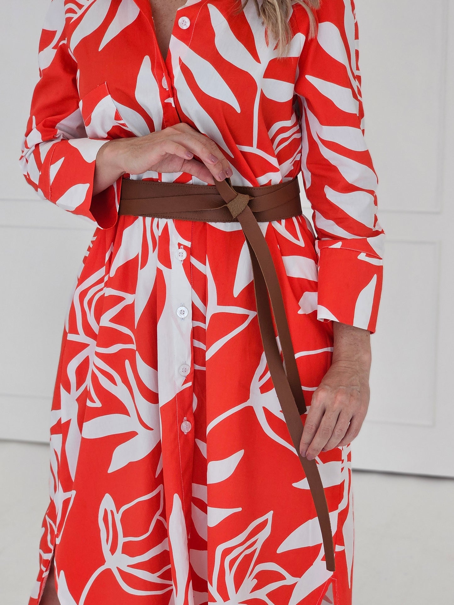 Tanna Wrap Belt Tan