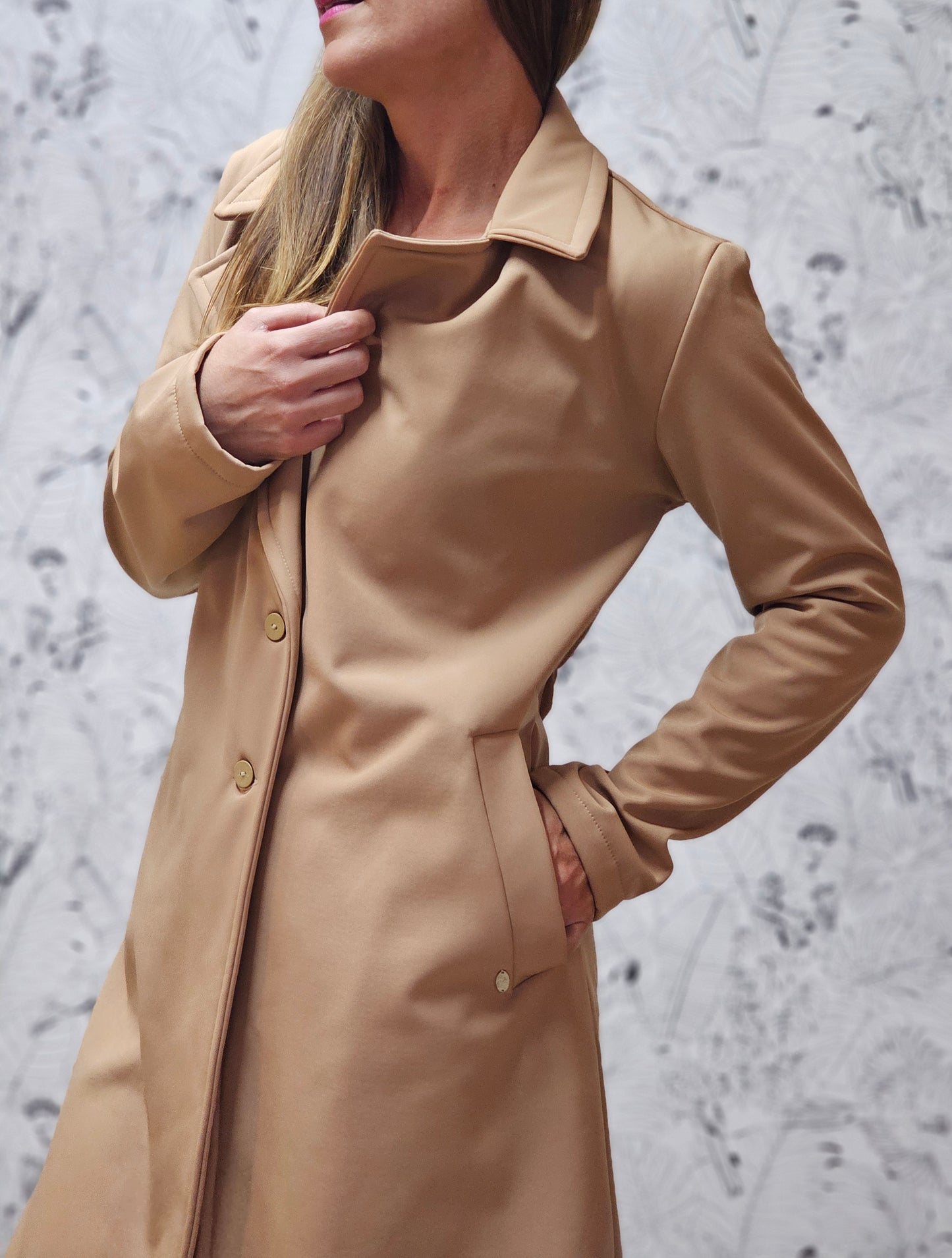 Sample Jane Coat Soft Shell Camel (Size M)