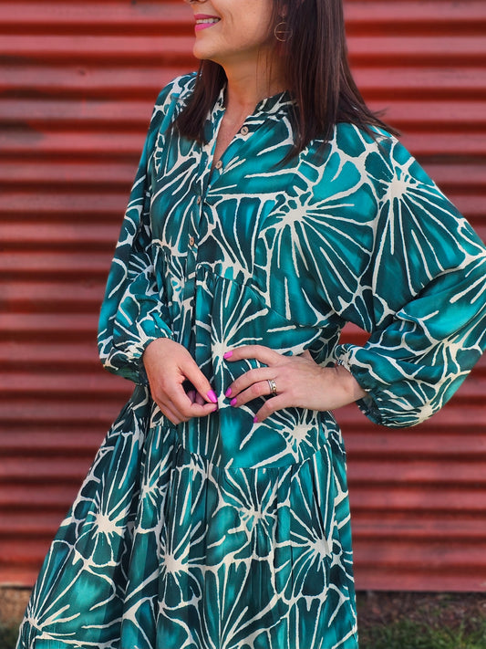 Sally Maxi Dress Jade