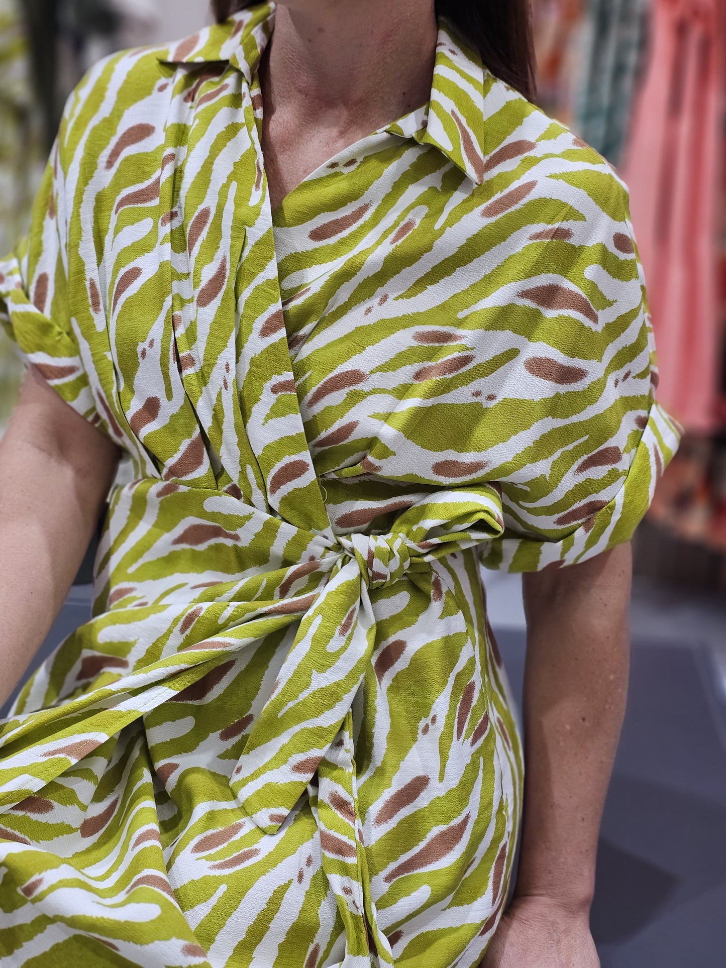 Aldi Wrap Sienna Print