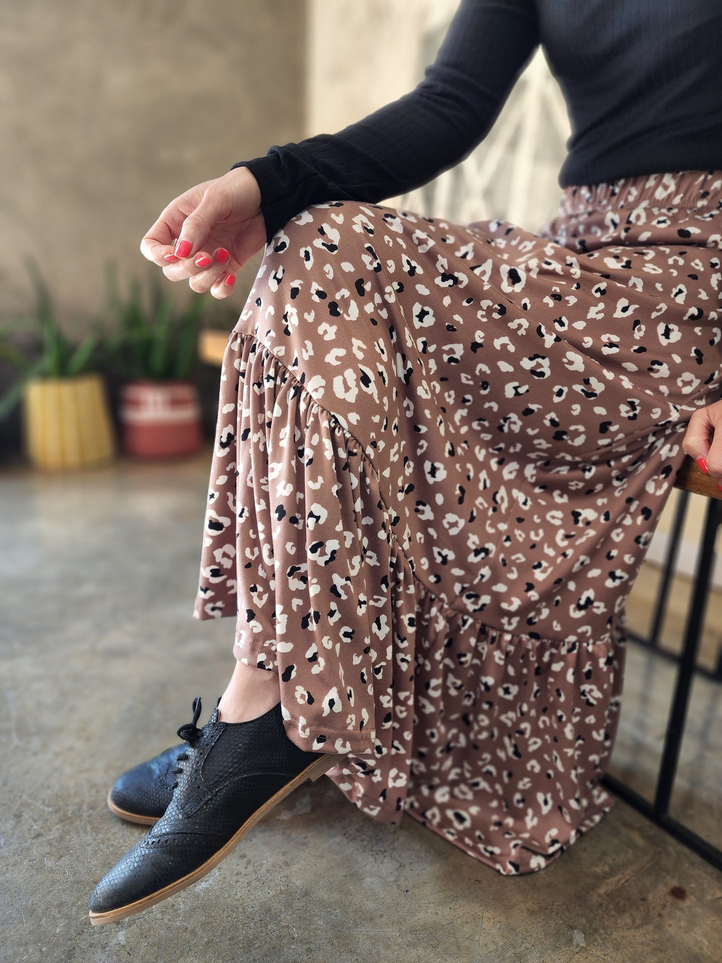 Kirsty skirt stone
