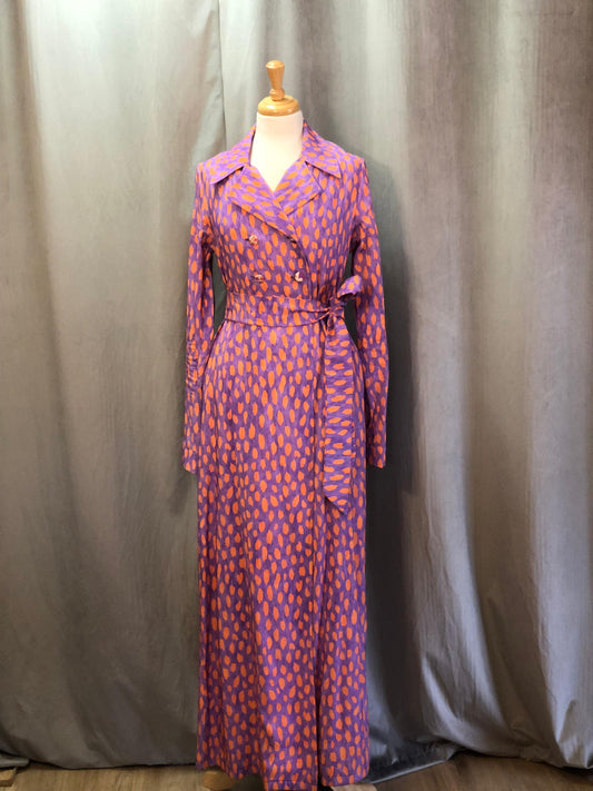 Fashion Show Purple Trench Coat (Size S)