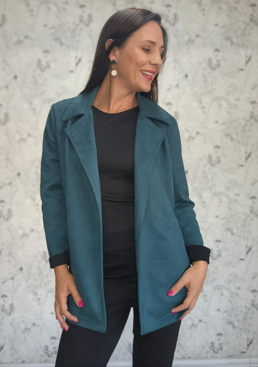 Amy Blazer Teal (Size L only)