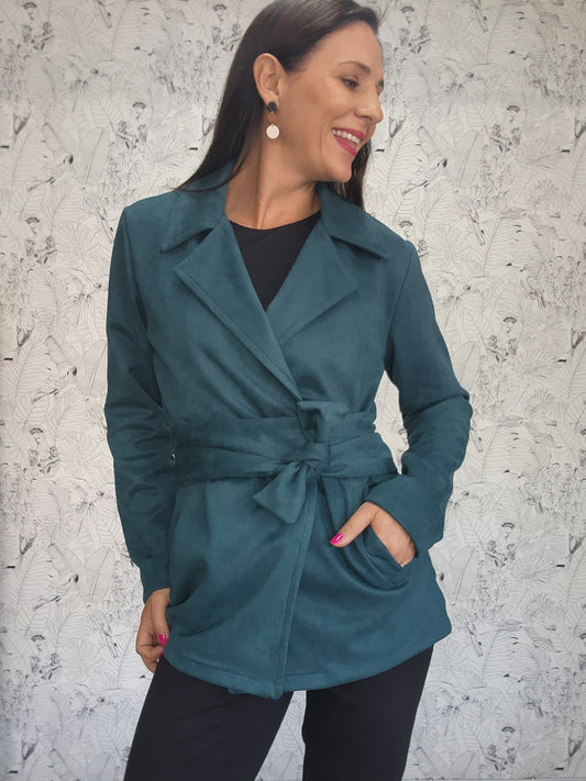 Amy Blazer Teal (Size L only)