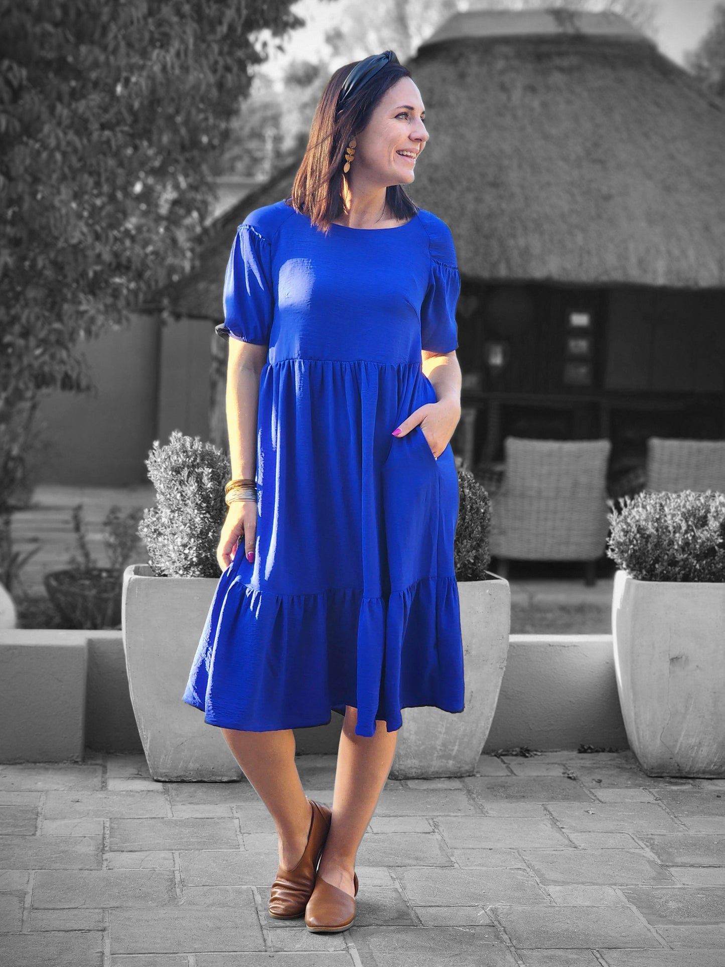Bonita Blue Dress