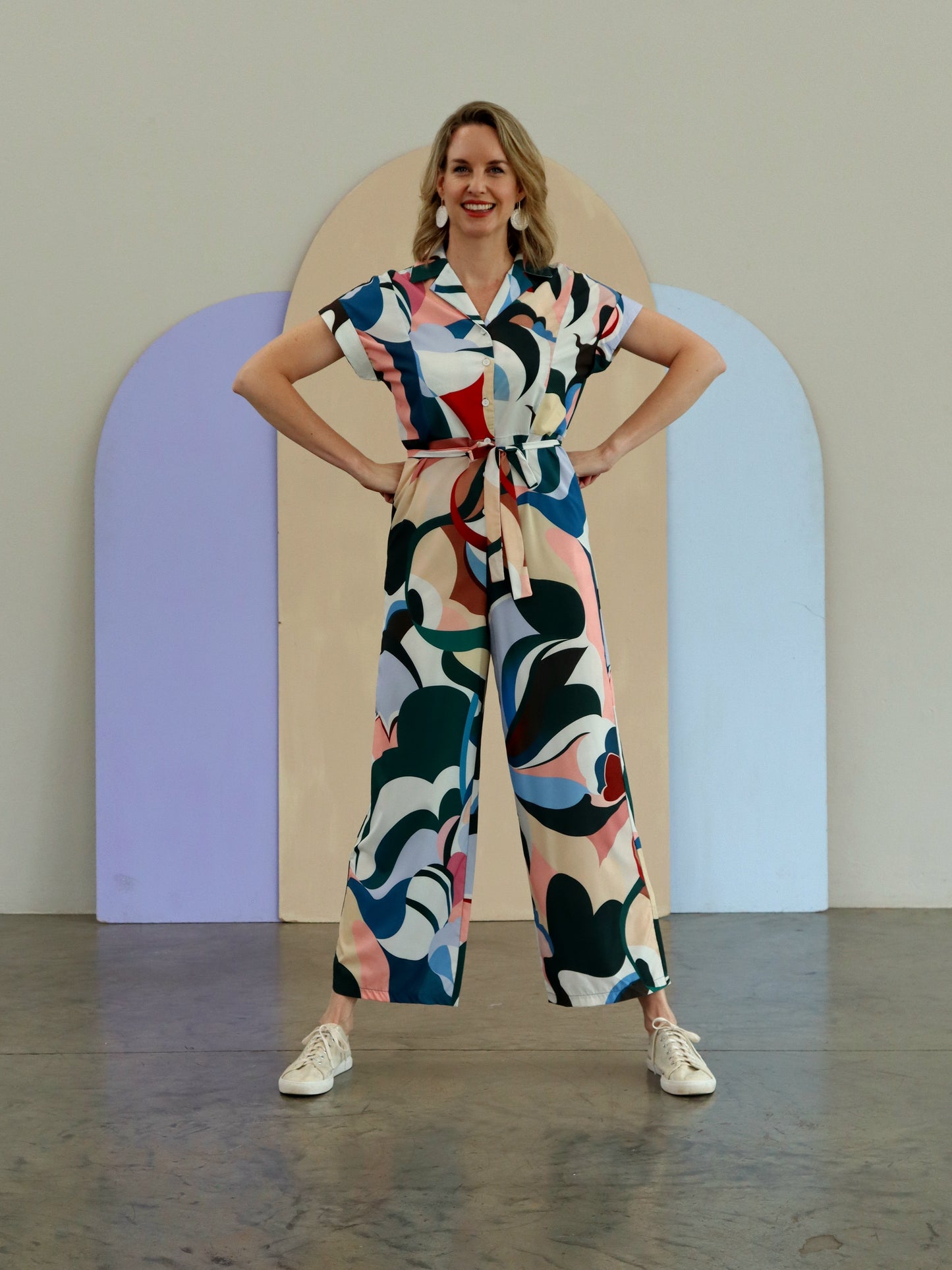 Clarence Graphic Bold Jumpsuit