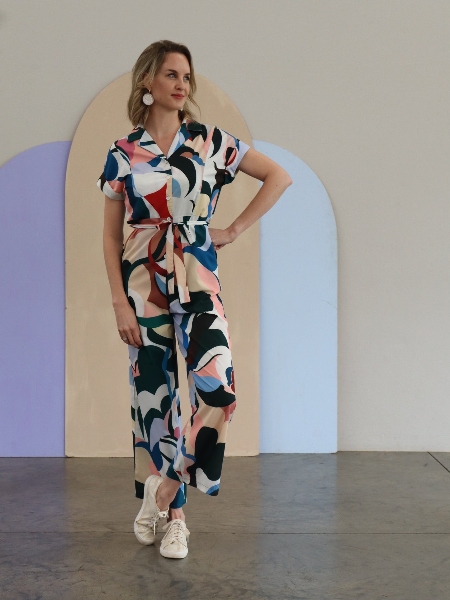 Clarence Graphic Bold Jumpsuit