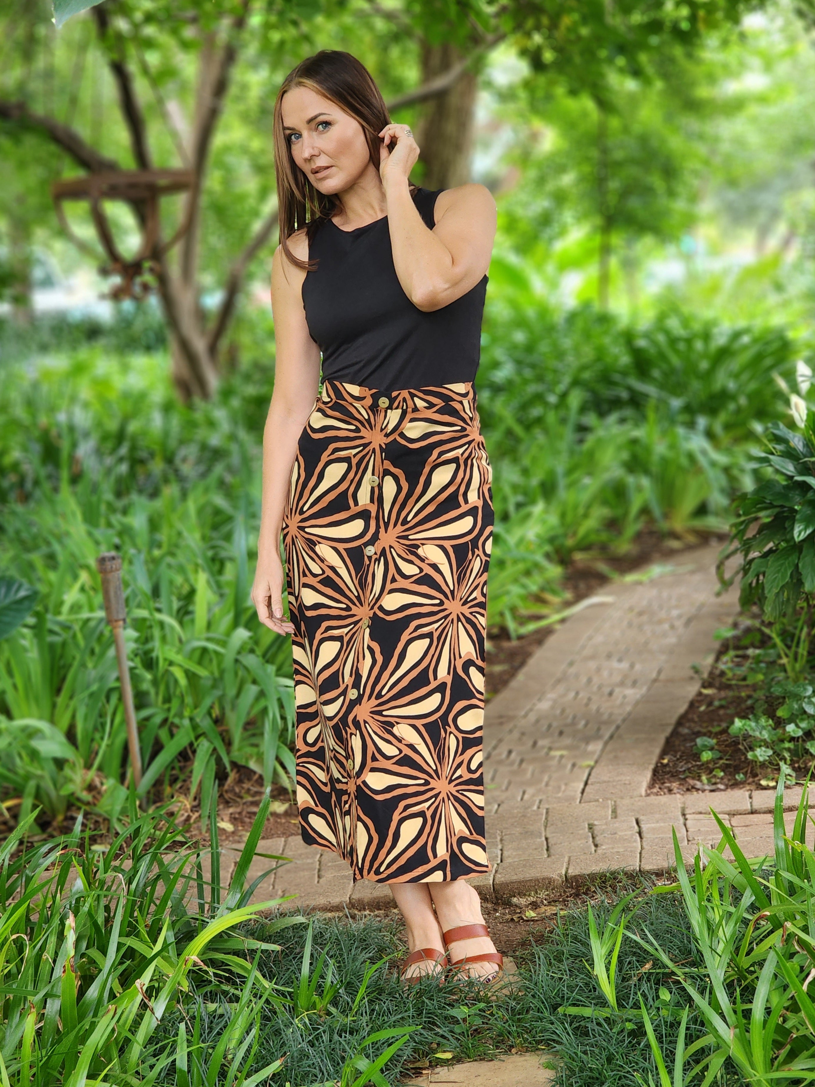 Floral hotsell hawaiian skirt