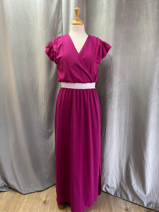 Fashion Show Purple Maxi Dress (Size S)