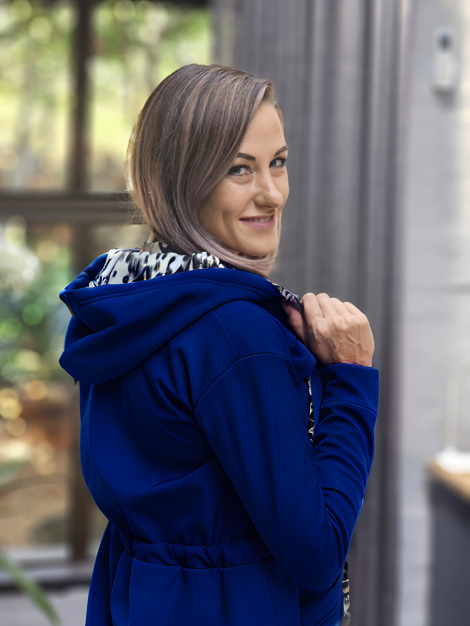 Amira Hoodie Soft Shell Navy