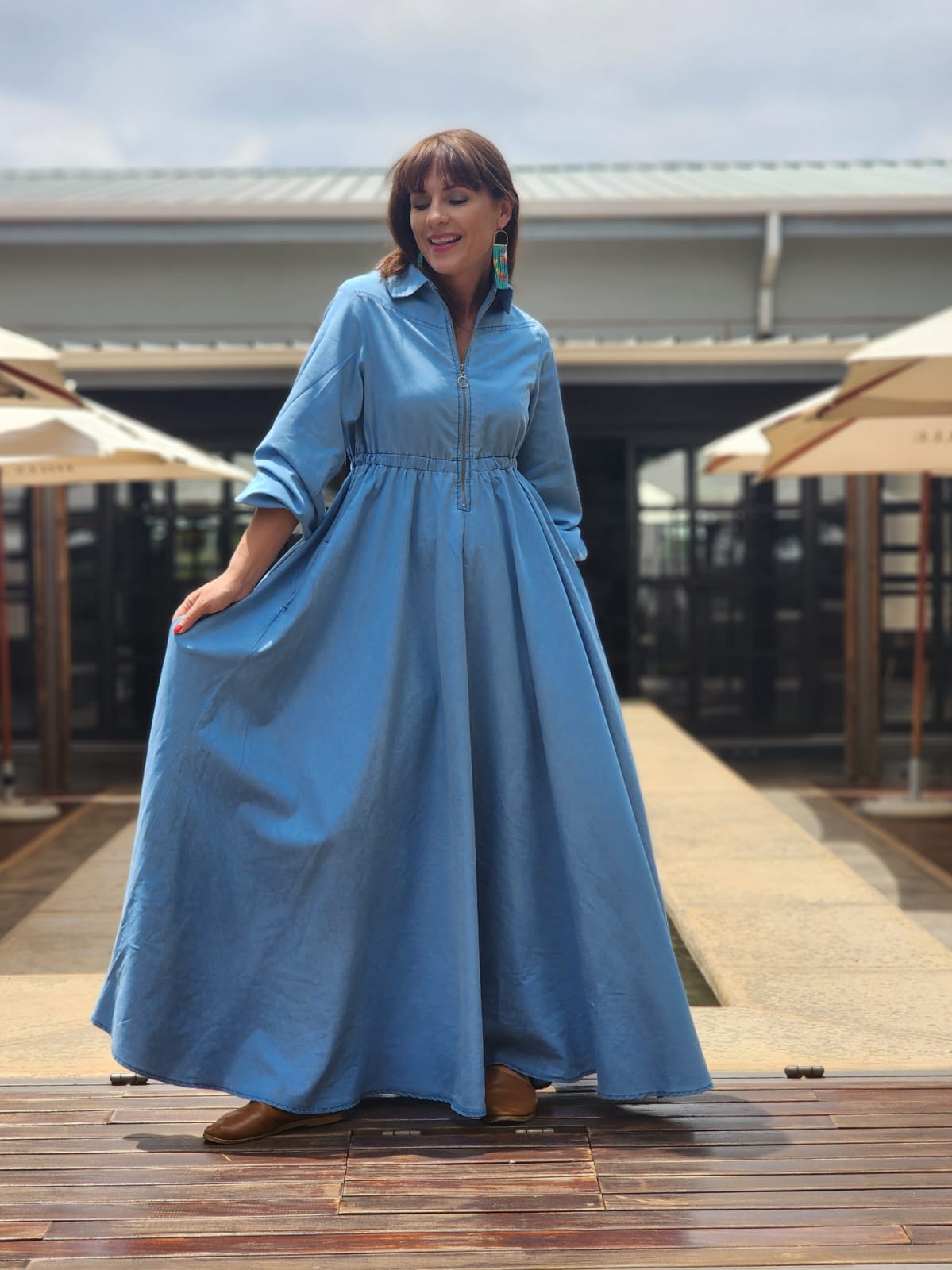 Kate cotton Dress (size 32 only)