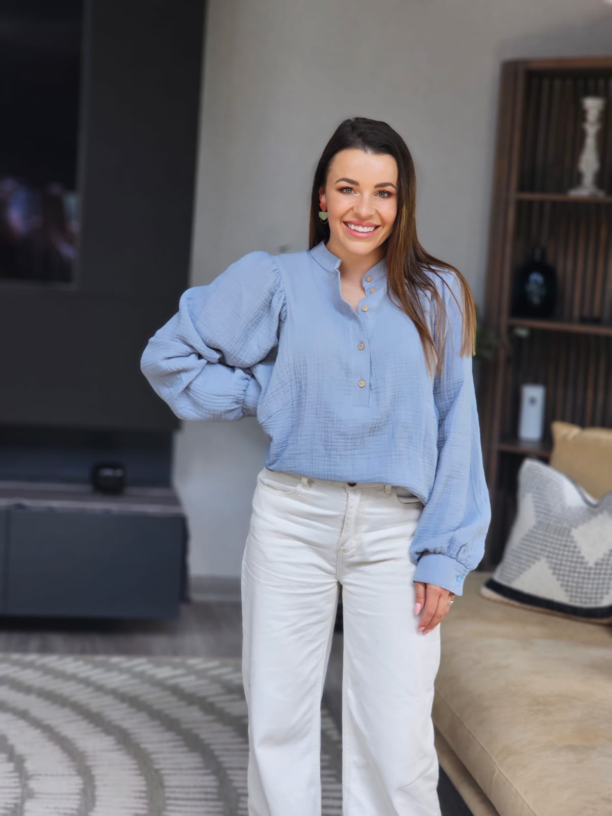 Bianca Blouse Storm